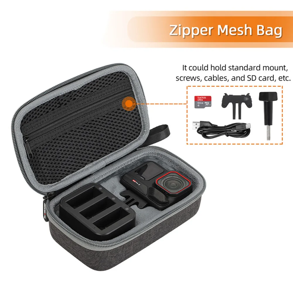 Набор сумок для хранения для Insta360 Ace/ Ace Pro 2/1, комплект нескольких мощностей, аксессуары для сумок