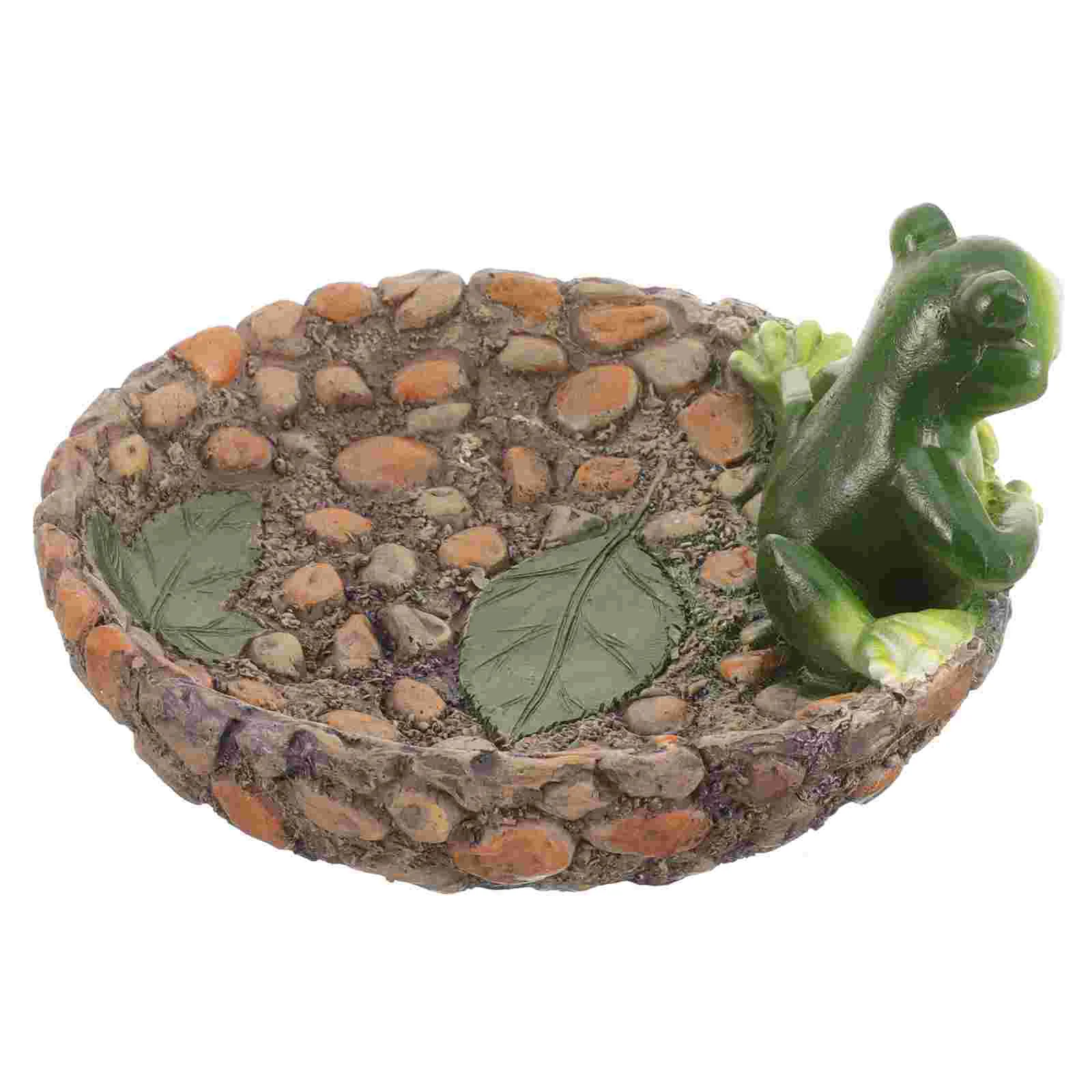 

Home Decor Frog Ornaments Household Cute Sculpture Garden Statue Decoration Resin Photo Props Crafts