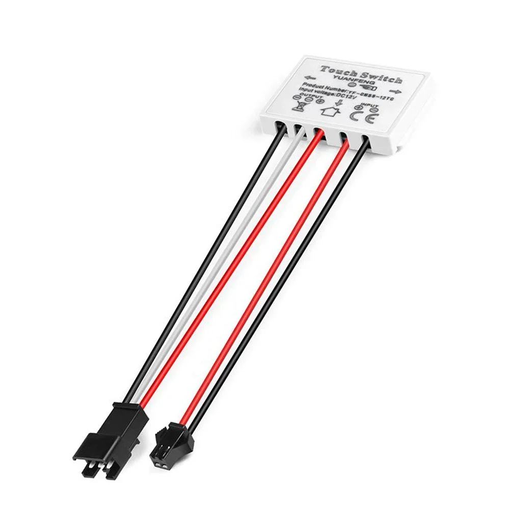 

1Pcs Touch Sensor Switch 12V-5A-60W LED For Smart Button Mirror Light Switch Electrical Equipment Supplies Control Switches