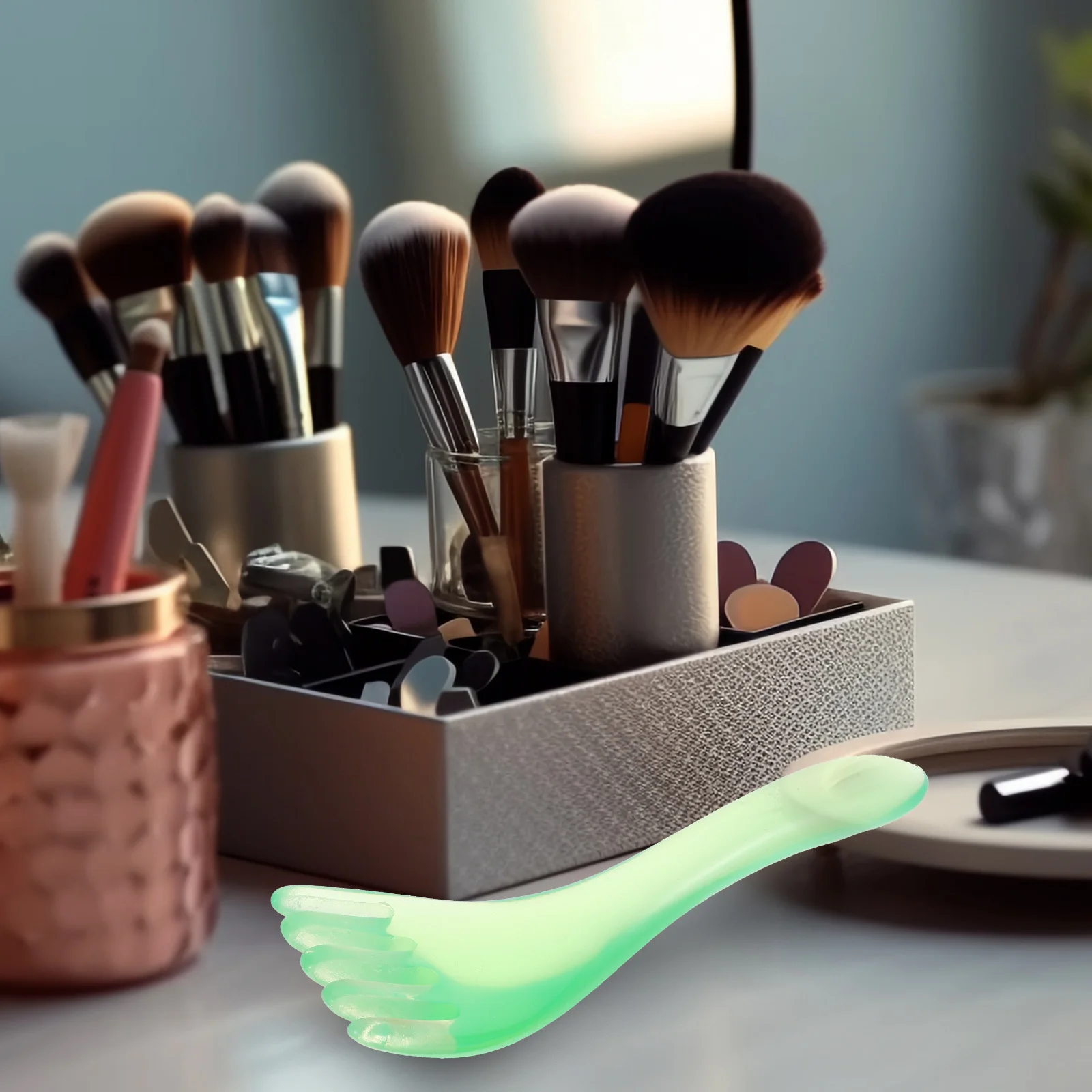 

2 шт., расчески из смолы с пчелиным воском, массажер для кожи головы с пятью зубцами, ручная резная натуральная форма для семейных путешествий, использования на открытом воздухе, инструмент для акупунктурного массажа