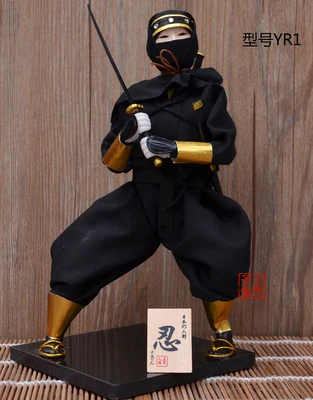 Japanese Ninja Warrior Doll Samurai Izakaya Restaurant Hotel Ornaments Gifts