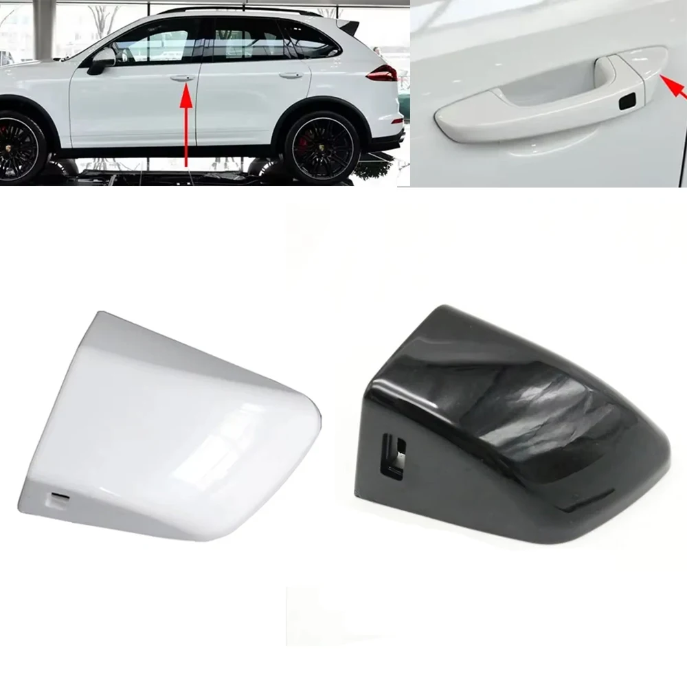 Front Left Drive Side Outside Outer Exterior Door Handle Grip Lock Housing Shell Cover Cap Lid For Porsche Cayenne 2011-2017