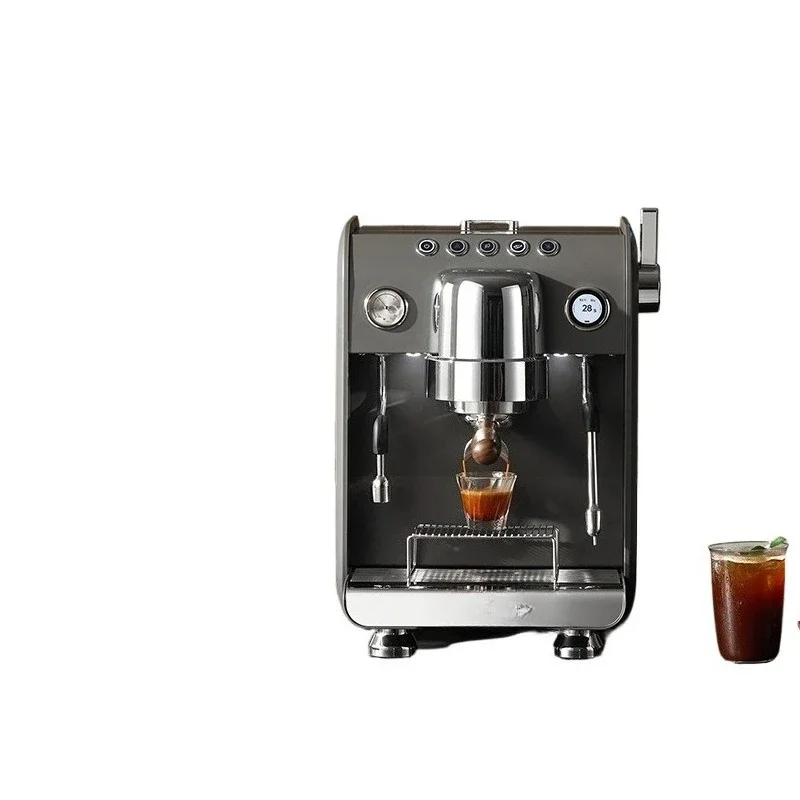 Silver Shark 3148E Semi-automatic Italian commercial double boiler coffee machine constant temperature milking
