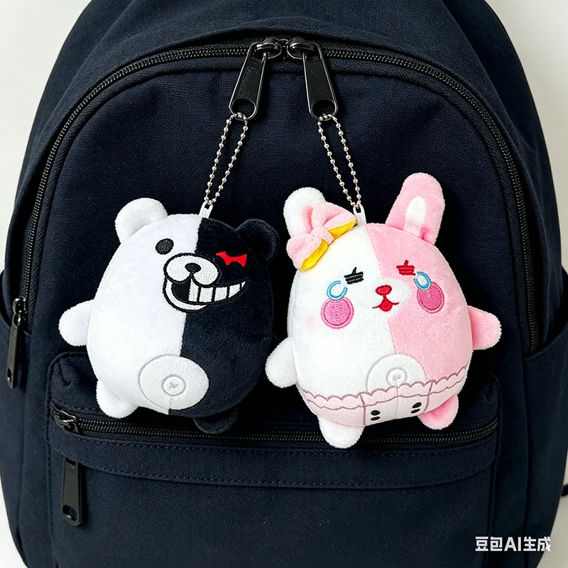 

Плюшевая игрушка-подвеска Монокума Мономи из аниме Danganronpa, 10 см, для девочек и мальчиков, коллекционная, для сумок и ключей