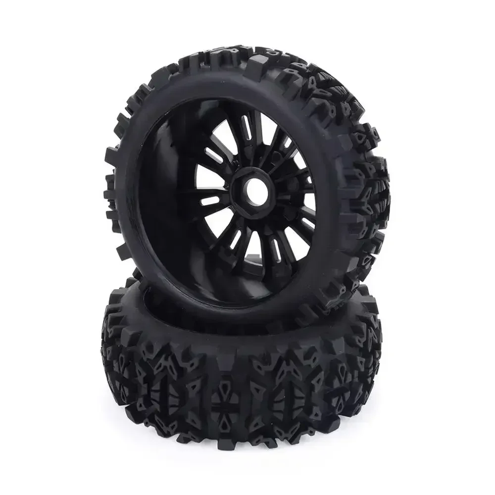 

2PCS/4PCS for 1/8 Off-Road RC Car Buggy Redcat Team Losi VRX HPI Kyosho HSP 17mm Hub Wheel Rim & Tires Tyre