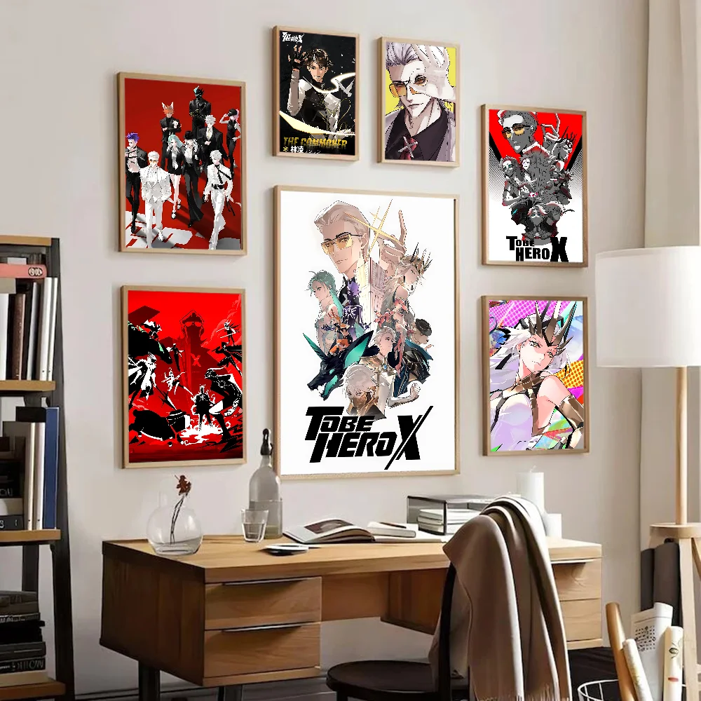 شعبية أنيمي T-TO BE HERO X أنيمي الملصقات لزجة HD جودة جدار الفن الرجعية الملصقات للمنزل جدار ديكور #1