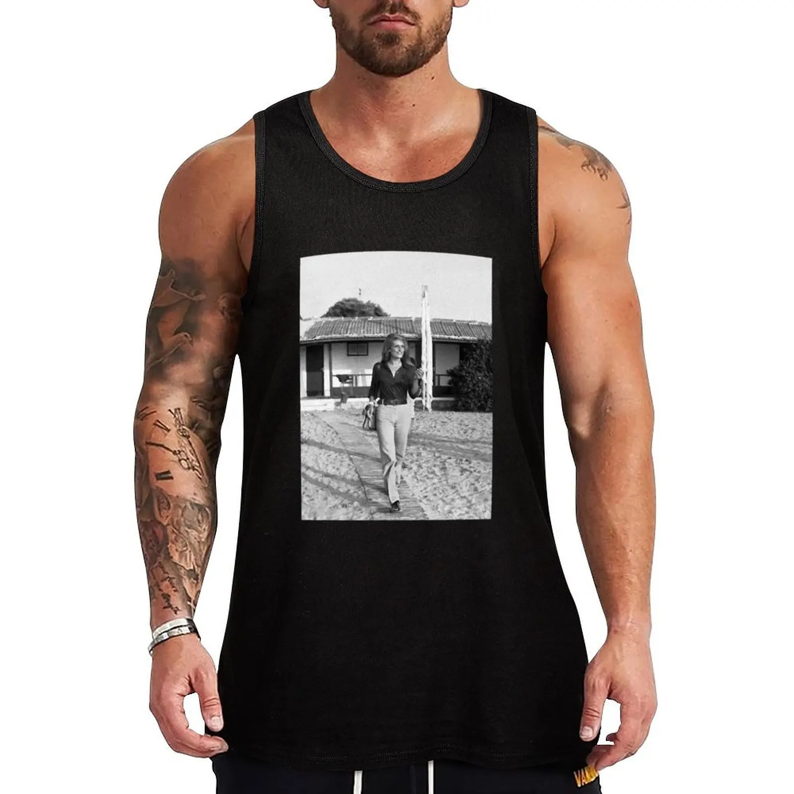 

Футболка для фитнеса Dalida Tank Top Мужская футболка для мышц в тренажерном зале