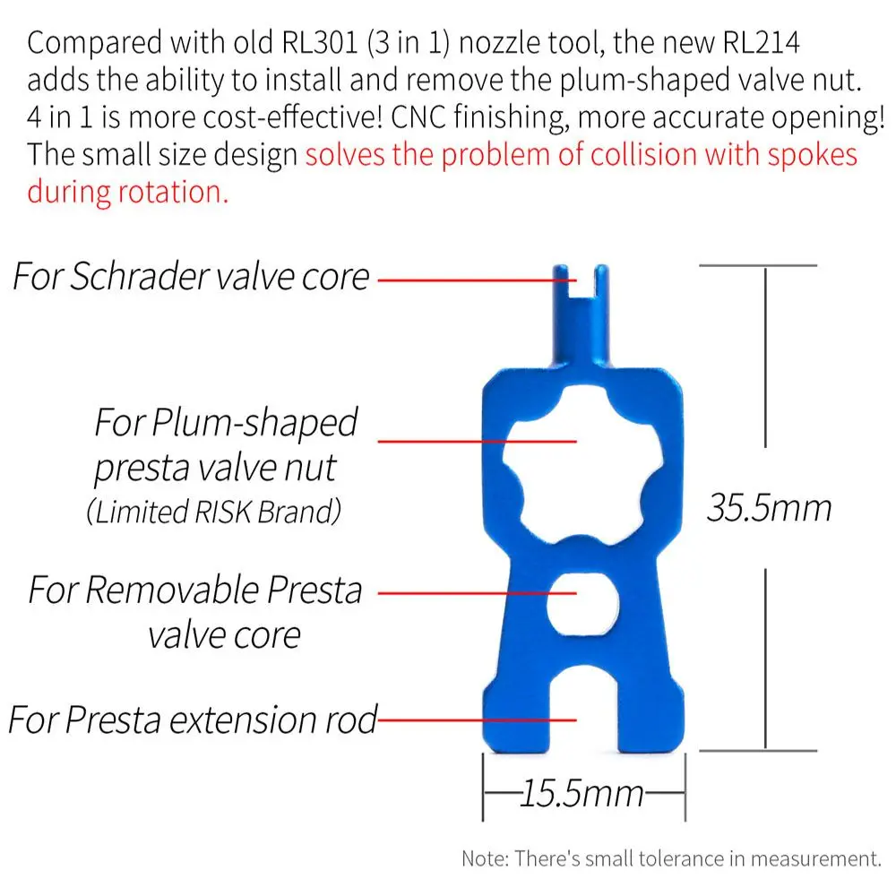 Valve Core Remover Tool Presta Schrader MTB Mountain Bike Road CX Tubeless Cycle