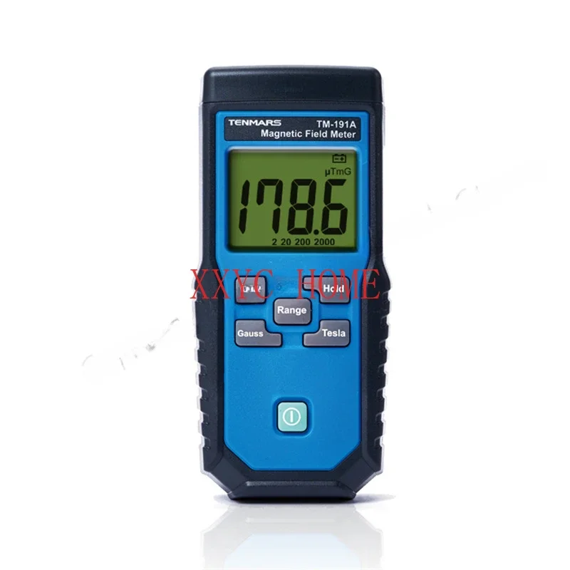 

TM-191A Magnetic Field Gauss Meter EMF ELF Meter Electromagnetic Magnetic Field Tester TM-191