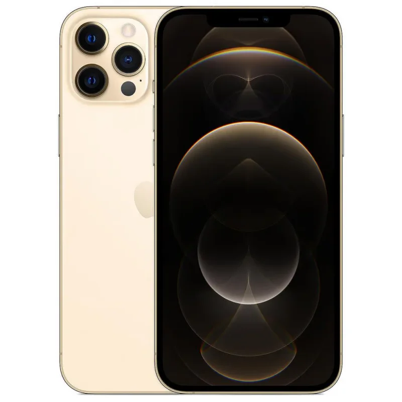 98% nuevo Original Apple iPhone 12 Pro Max 6,7 "genuino 6GB RAM 128/256/512GB A14 Bionic IOS Face ID NFC 5G teléfono móvil desbloqueado