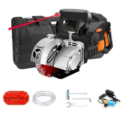 Electric Wall Groove Cutting Machine Grooving Concrete Cutter Chaser 220V 8900W For Brick Slotting Groover Power Masonry Saw