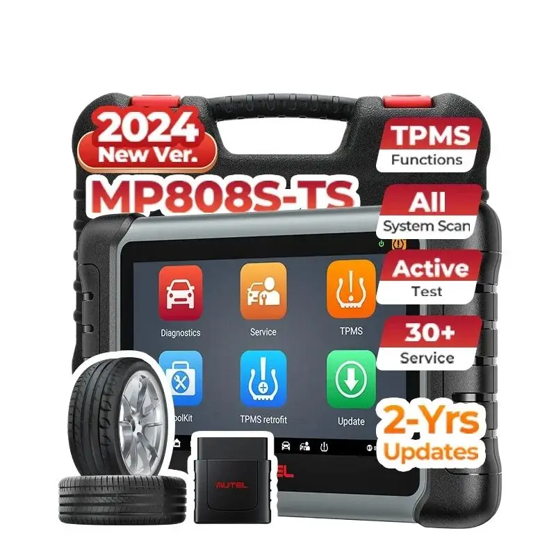 

Autel MaxiPRO MP808S-TS Автомобильный диагностический сканирующий инструмент TPMS Инструменты для программирования шин Кодирование ЭБУ 2022, обновленное MP808TS/MP808BT