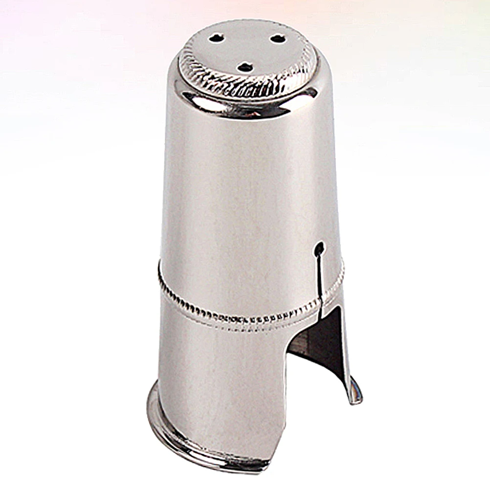 

58 Mm Saxophone Hood Mouthpiece Trustworthy Protective Cap Musical Instrument Size Silver