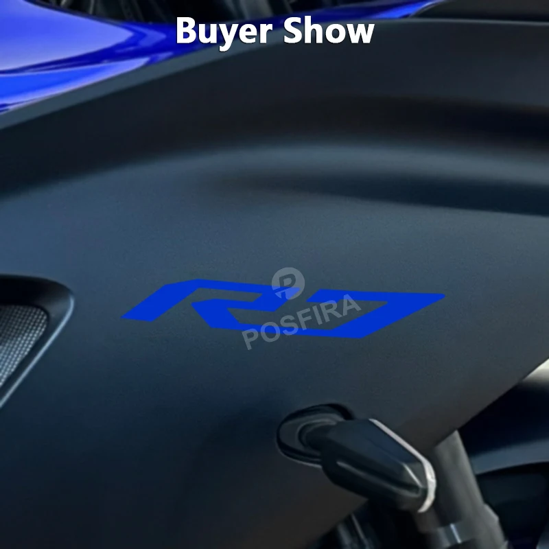 POSFIRA Motorcycle Stickers Vinyl Decal for Yamaha R7 YZF 2024 2023 2022 YZFR7 Graphics Logo Sticker Parts Motorbike Accessories 6