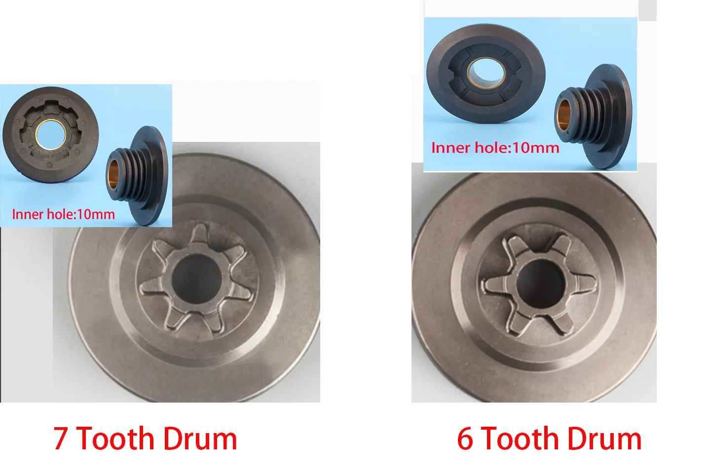 Imagem -03 - Auto Óleo Bomba Worm Engrenagem Lubrificador Alimentador para Husqva T435 Zenoah Gz3500t G250 G2500 G3300 G3800 Gz3500 Motosserra