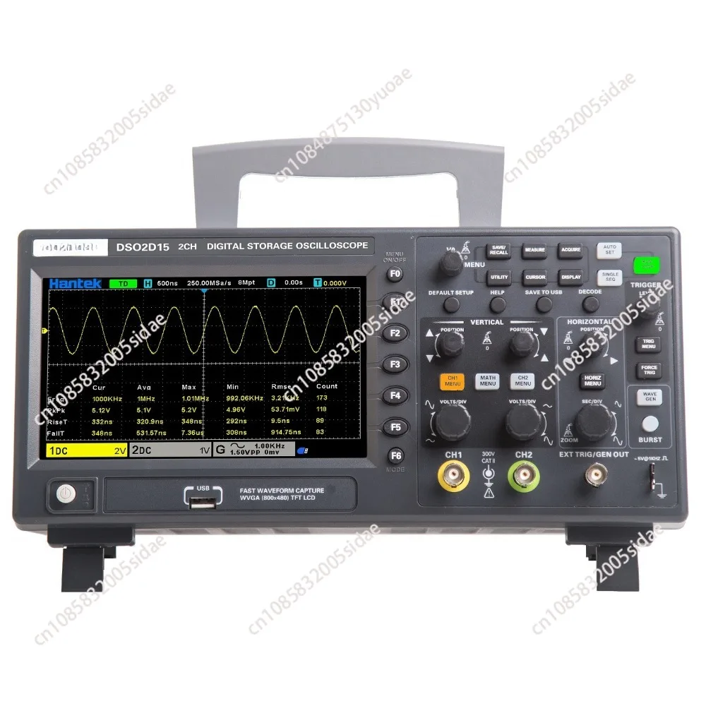 DSO2D15 Digital Oscilloscope DSO2C10 DSO2C15 DSO2D10 2 Channels150Mhz Storage USB osciloscópio Portable Multimeter Tester