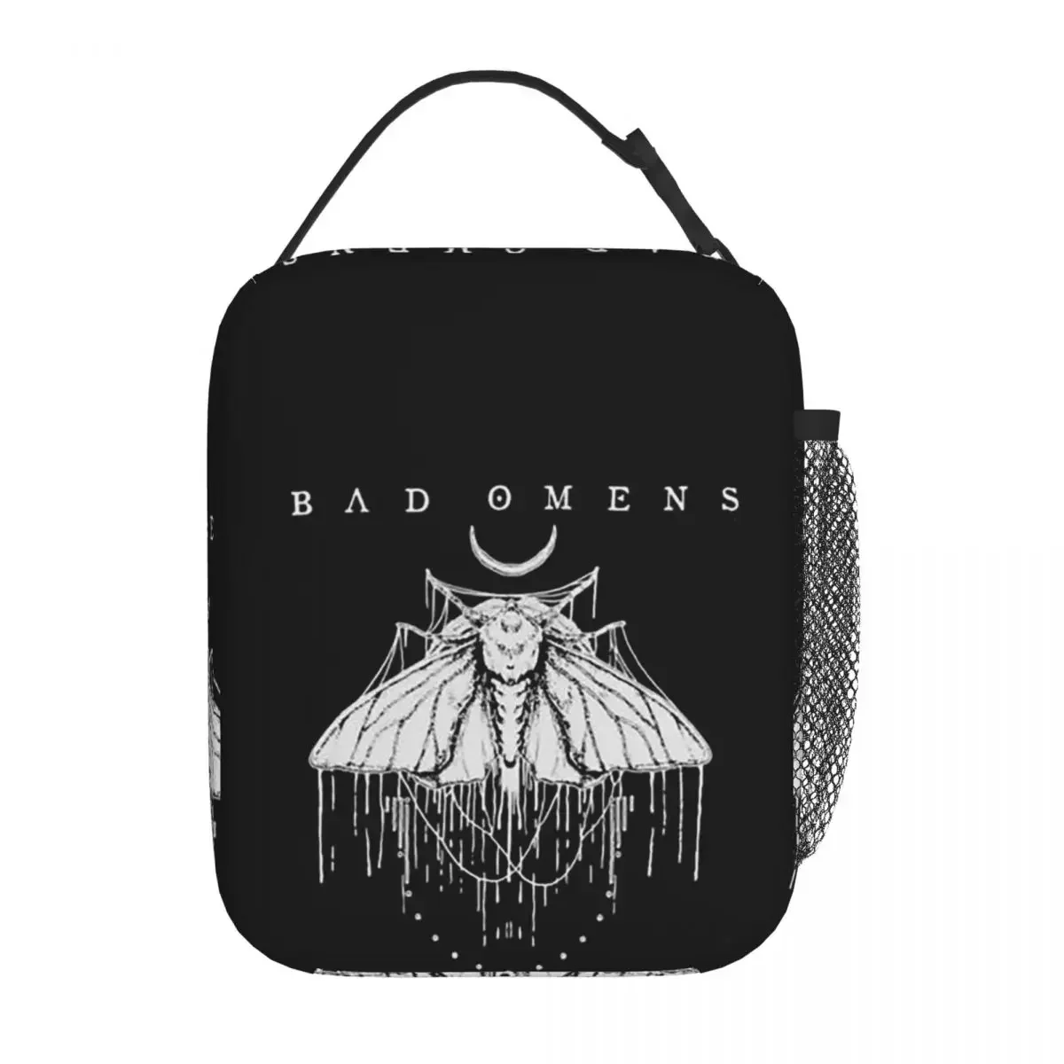 Custom Bag Custom Bad Omens Noah Flannel Rock Music Insulated Lunch Bag For Women Leakproof Food Boxes Thermal Lunch Box