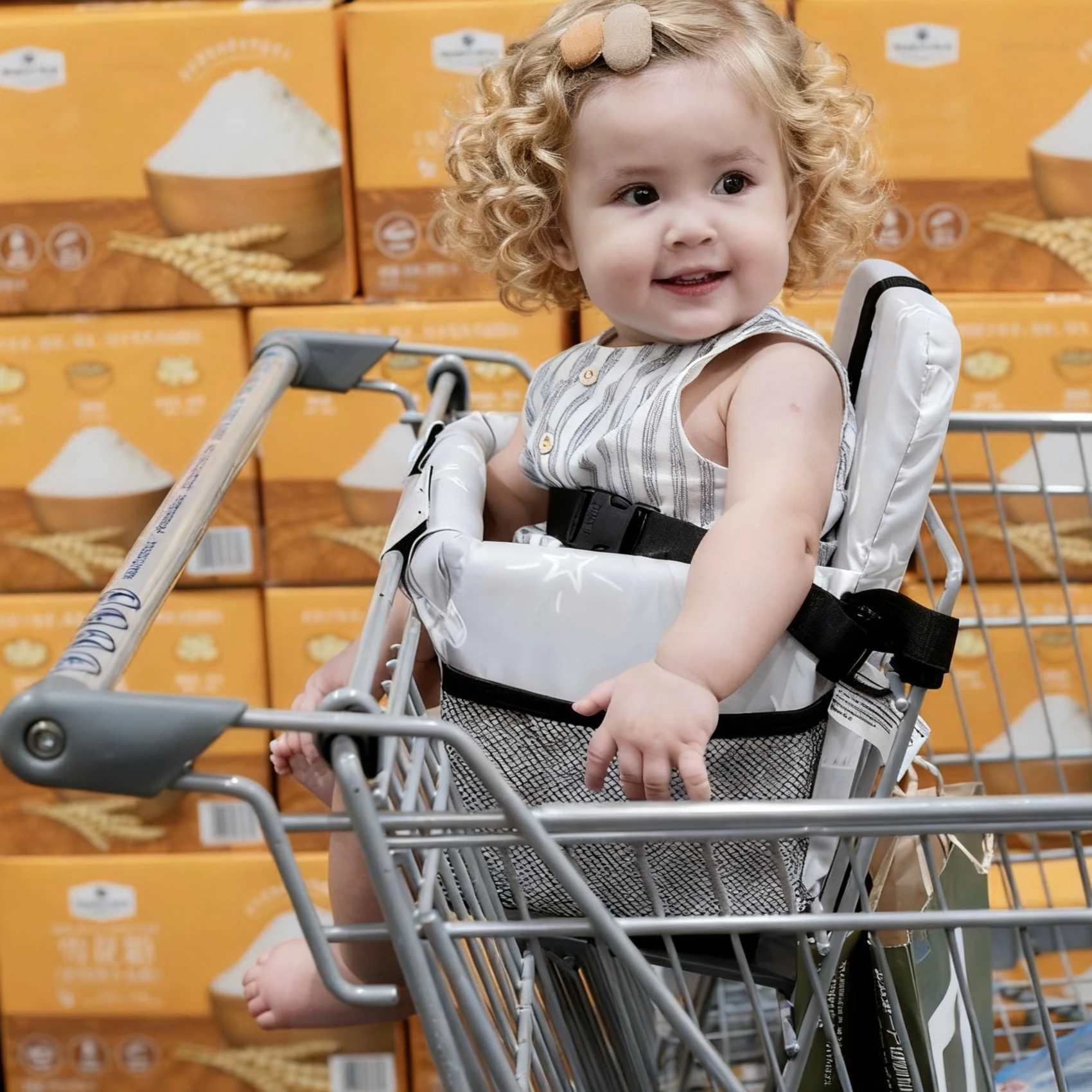 غطاء عربة التسوق للطفل، غطاء كرسي مرتفع، غطاء عربة البقالة، غطاء مقعد العربة للطفل، مقعد عربة التسوق