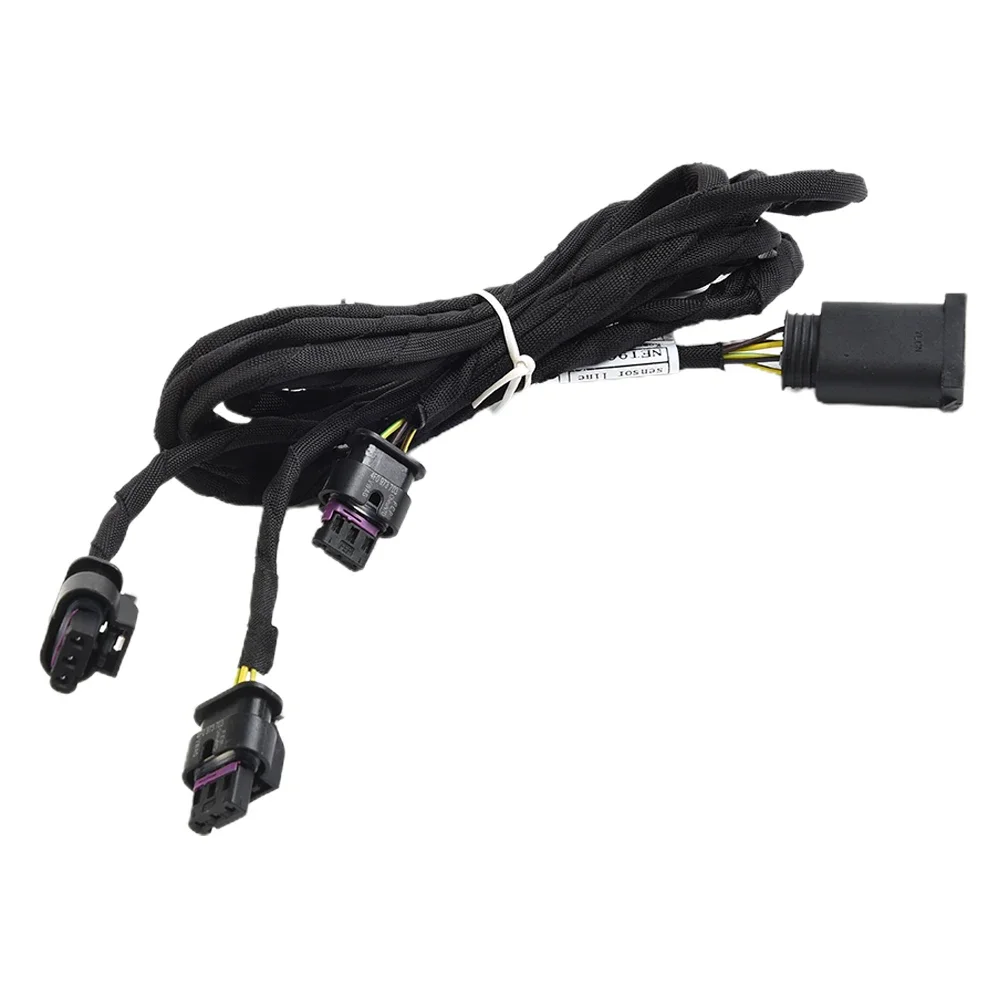 High Quality Practical To Use Brand New Parking Sensor Wiring Harness PDC Cable Plastic + Metal 61129313607 Black