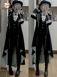 DUDU-SR Vertin Cosplay Costume Game Reverse:1999 Cosplay Women Costume Vertin Cosplay Hat Reverse:1999 Timekeeper Christmas