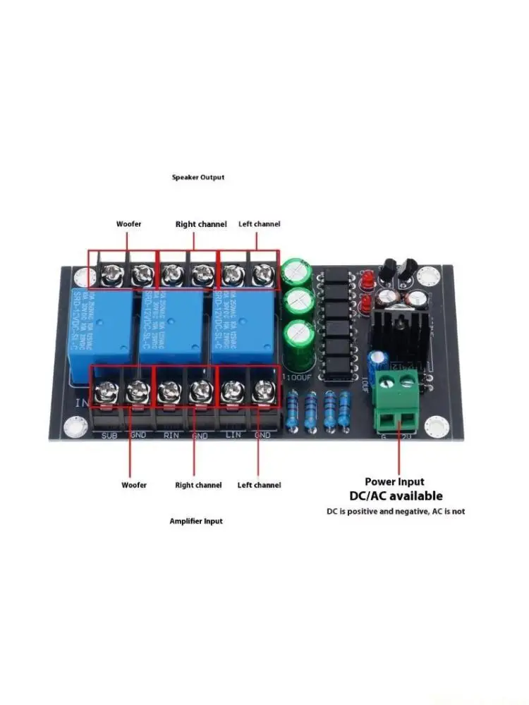 

M5TD Intelligent 2.1 Channel Audios Protections Circuit For Highly power Amplifier Units