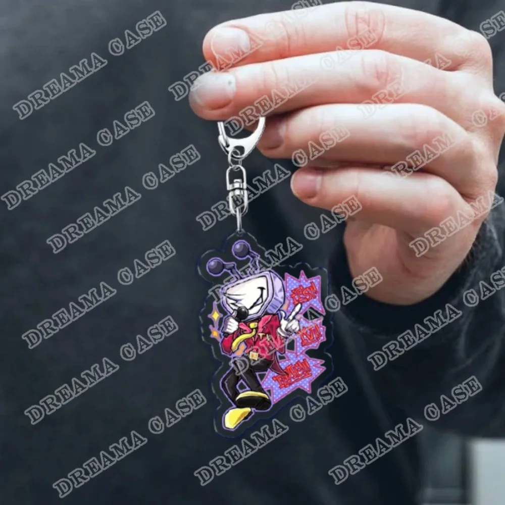 لعبة شعبية Deltarune المفاتيح Llavero اكسسوارات حقيبة السحر السيد Tenna الطفل ميمي ألعاب سلاسل المفاتيح Keyrings مجوهرات المشجعين هدية