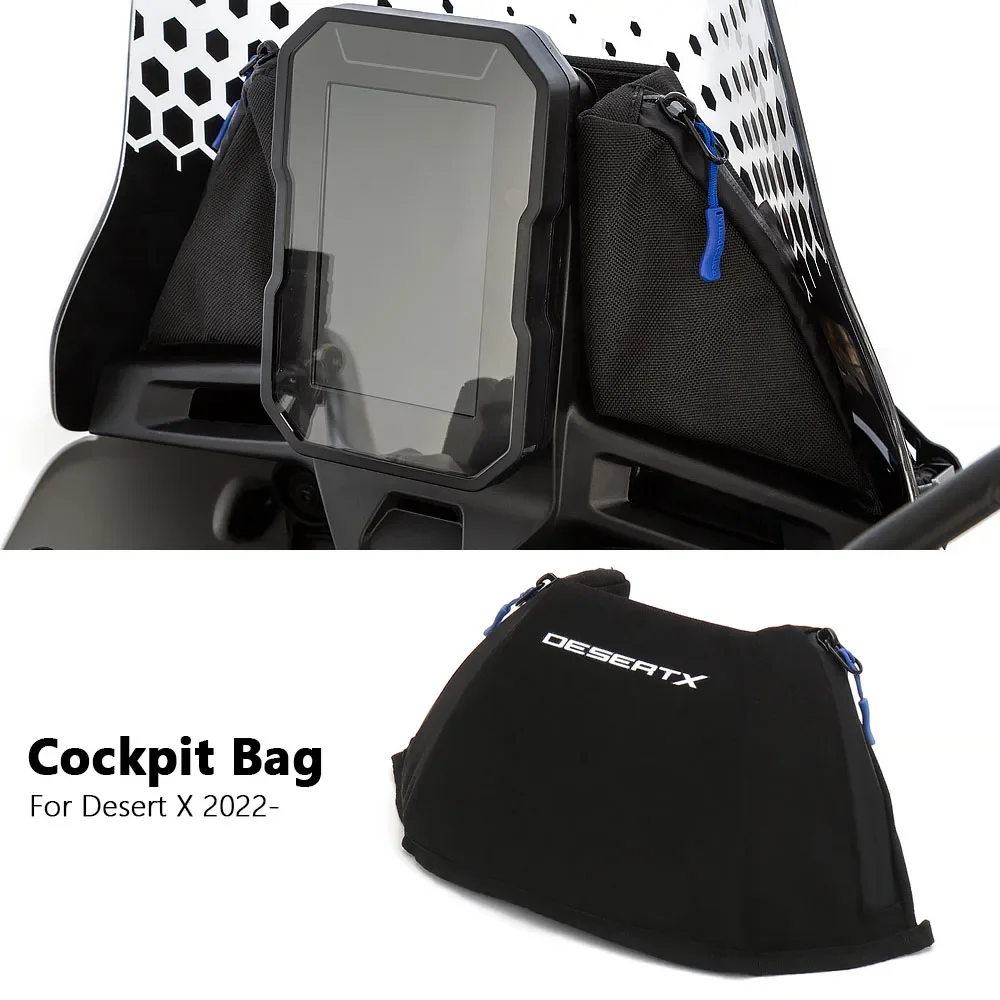 

For Ducati DesertX Desert X 2022 2023 2024 Motorcycle Accessories Waterproof Storage Mobile Phone Bag Cockpit Bags