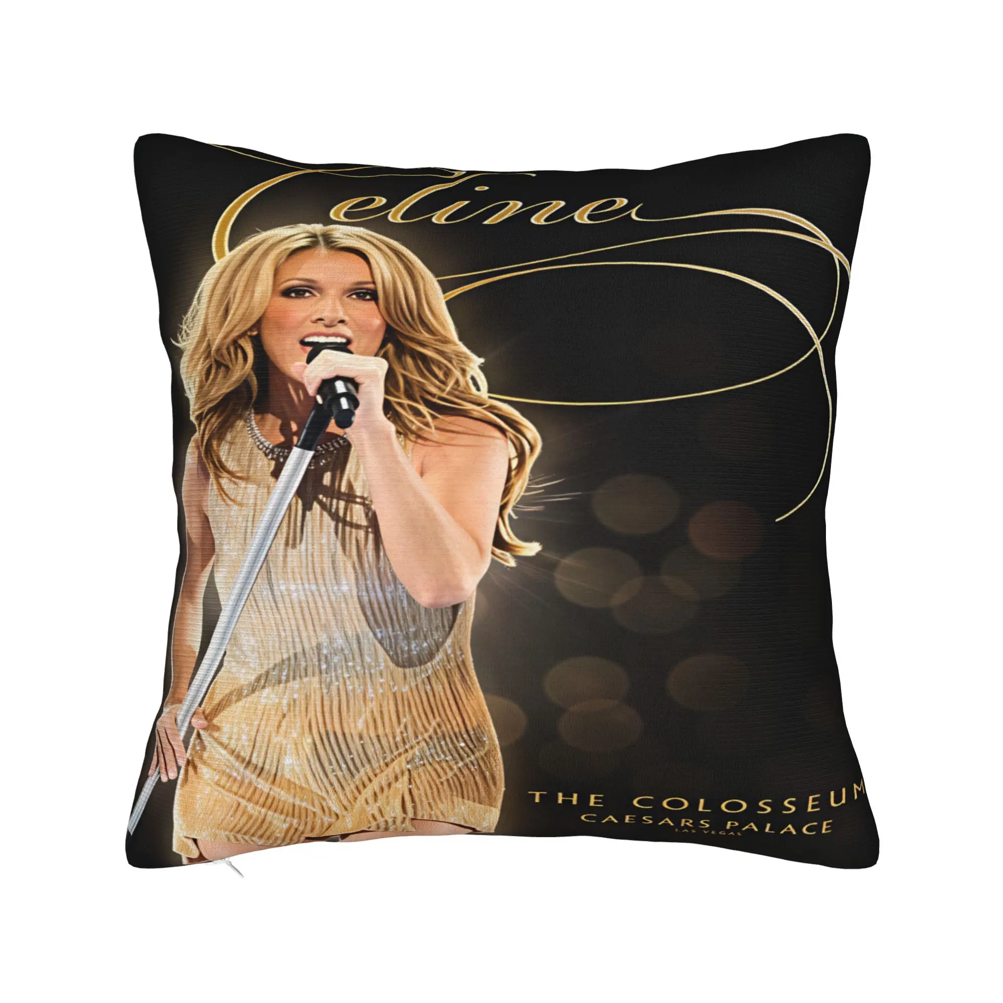Pillow Cover Celines Dions Paris 2026  Vintage Pillow Case For Living Room Chair Pillowcases