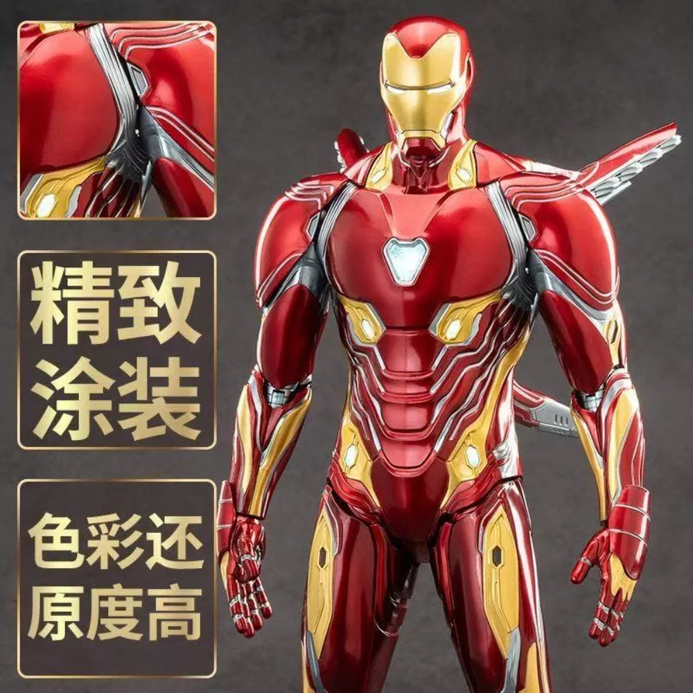 In Stock ZD Toys Iron Man MK50 MK28 Action Figures Tony Stark Mecha Model Movable Anime Avengers Collection Toys Gifts - view 4