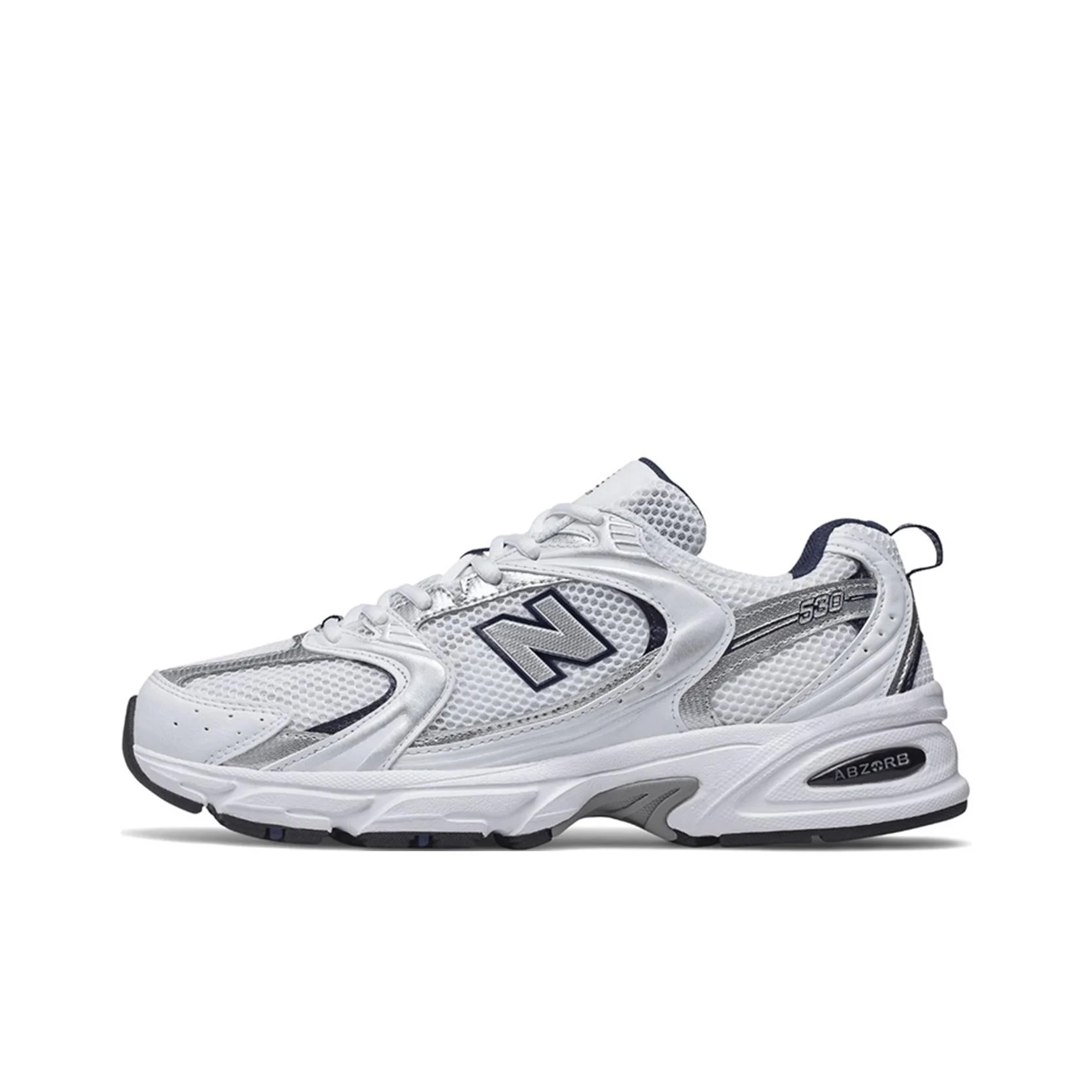 New Balance NB 530 حذاء جري كاجوال مريح ومتعدد الاستخدامات مصنوع من الجلد الصناعي بقصة منخفضة للرجال والنساء #1