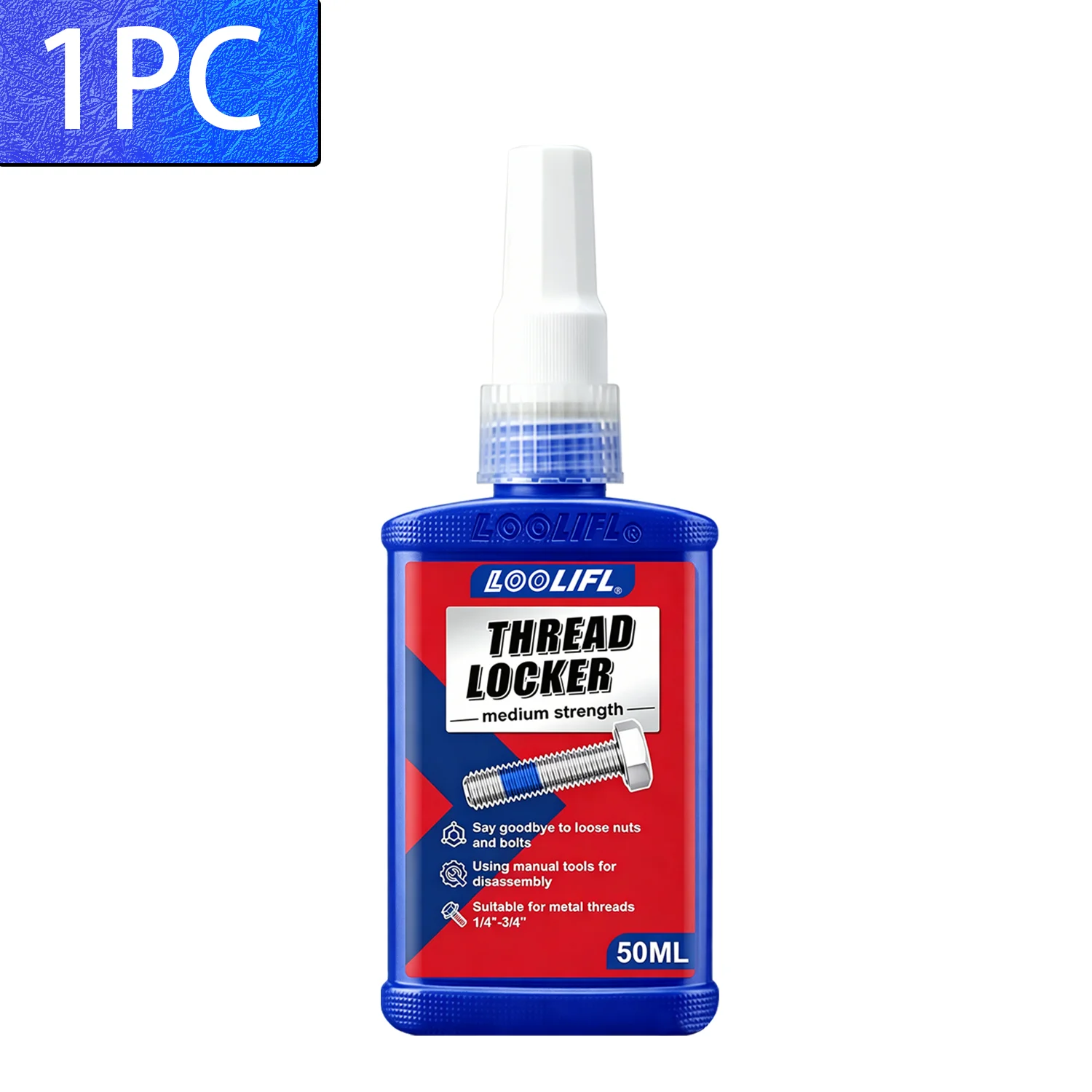 262 243 Schraubenkleber Schnell Härtender Gewindesicherungslack Anaerober Klebstoff Korrosionsbeständiger Anti-Loslösungskleber