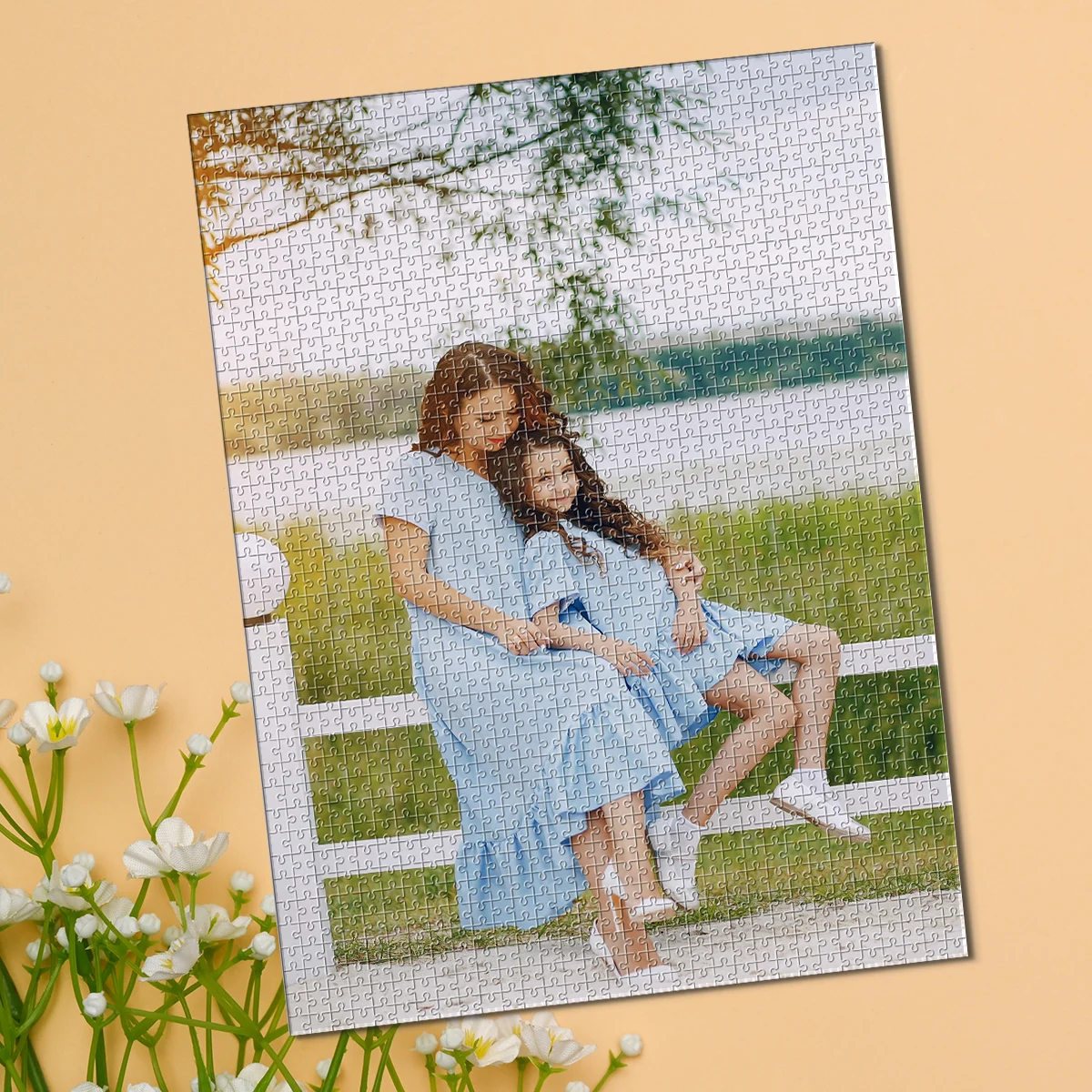 35/150/300/500/1000pcs Custom Photo Customizable Picture Jigsaw puzzle Personalised Decompression Puzzles Gifts for Commemorativ