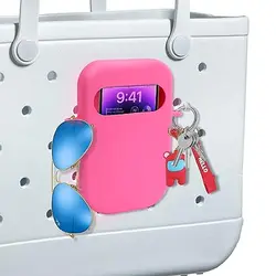 6.8 inch Cell Phone Holder for Bogge Bag Charm Silicon Phone Case Compatible with Boggs Bag for Full Series of iPhone