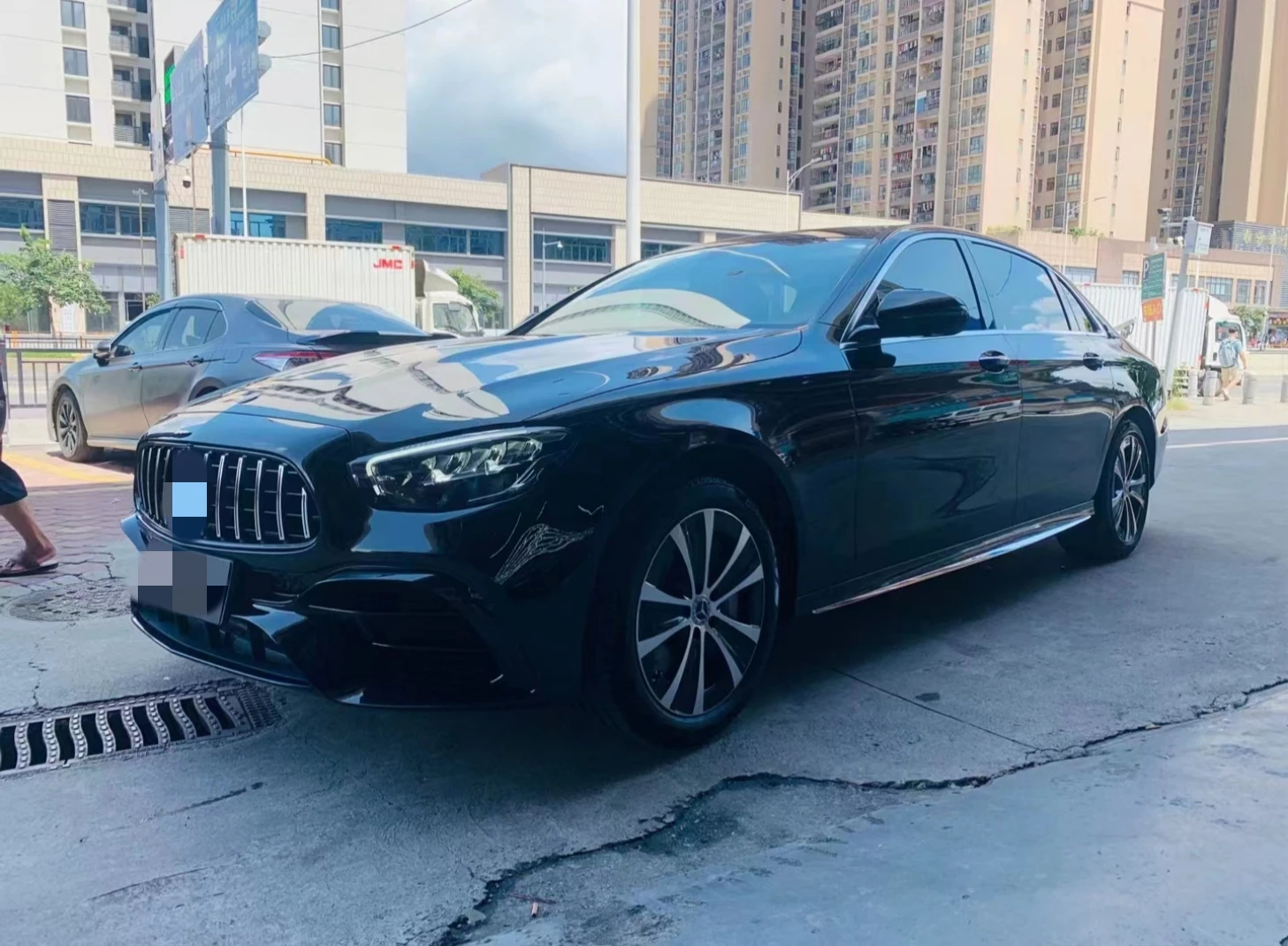 أفضل W213 E63 amg بوديكيت تجميل لبنز W213 15-20y ترقية قديمة جديدة E63 البلاستيك سيارة ترقية السيارات طقم الجسم