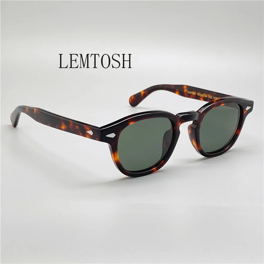 Retro Johnny Depp Sunglasses Men Women Polarized Sun Glasses Brand Vintage Acetate Frame For Male Eyeglasses Lemtosh Eyewear