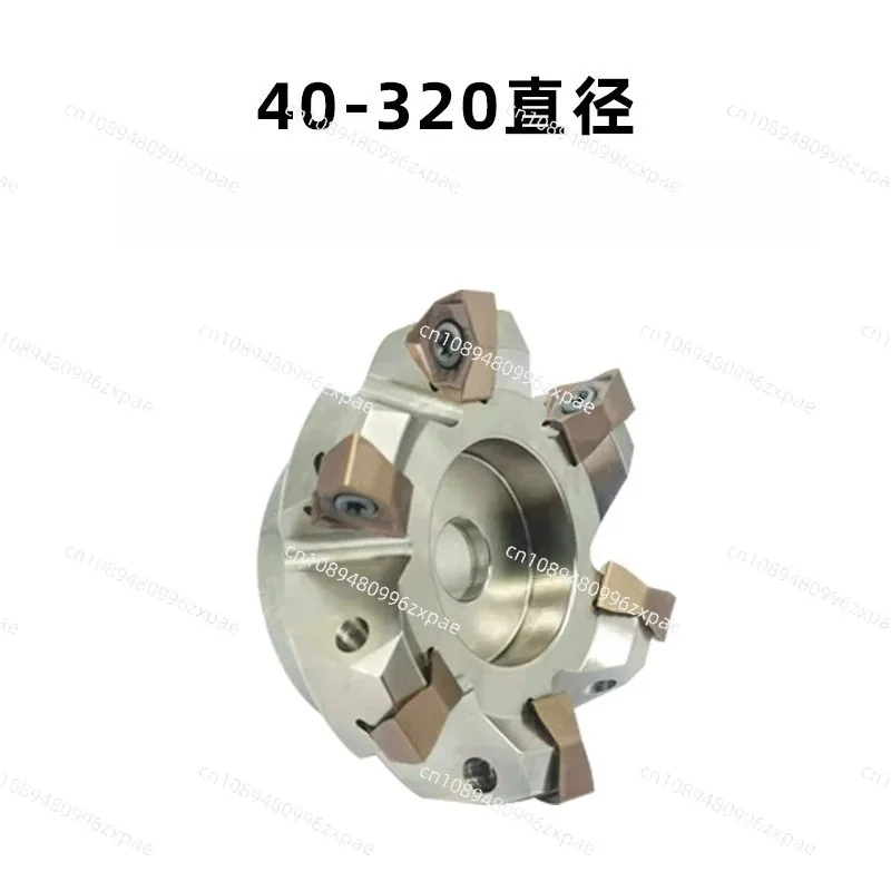 90°Fast Feed Cutter Head,Heavy-Duty Milling Cutter Head for High-Speed Planar Metal Cutting