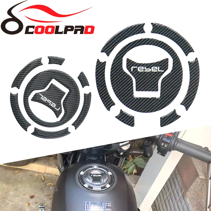 

For Honda CMX 1100 REBEL 1100 REBEL1100 CMX1100 Motorcycle Sticker Fuel Tank Pad Gas Oil Cap Protector Cover Guard CMX300/500