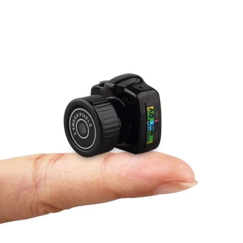 Mini Video Camera Y2000 HD Audio Recorder Webcam Camcorder Small DV DVR Security Secret Nanny Car Sport Micro Cam With Mic