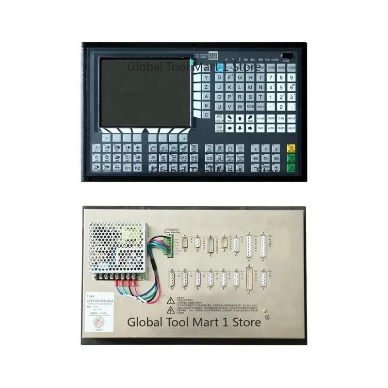 

980M MAX CN-C Milling Machine Control System 3/4/6 Axis Full Guard 8 Inch Mo-ni-tor Numerical Controller
