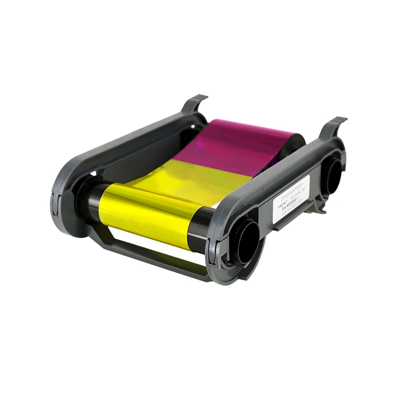 original R5F008EAA YMCKO ribbon cassette 300 prints 5 panels compatible for Primacy Zenius Elypso