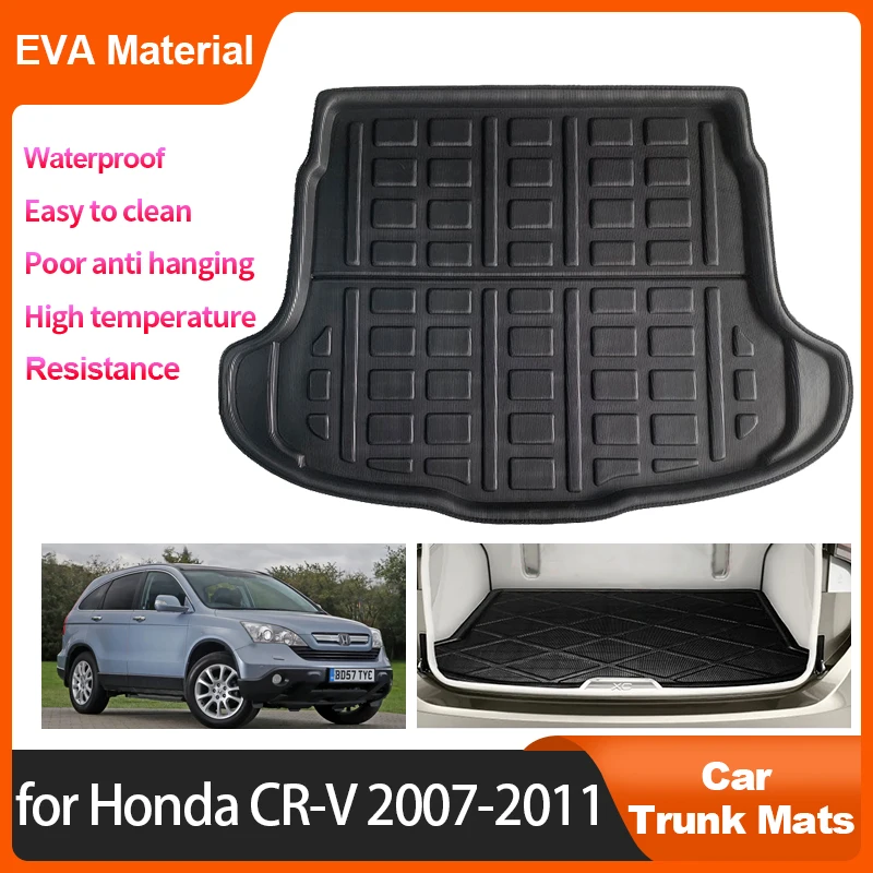 

Car Rear Trunk Mat For Honda CR-V CRV CR V 3 2007 2008 2009 2010 2011 Auto Accessories Waterproof Protective Trunk Storage Pad