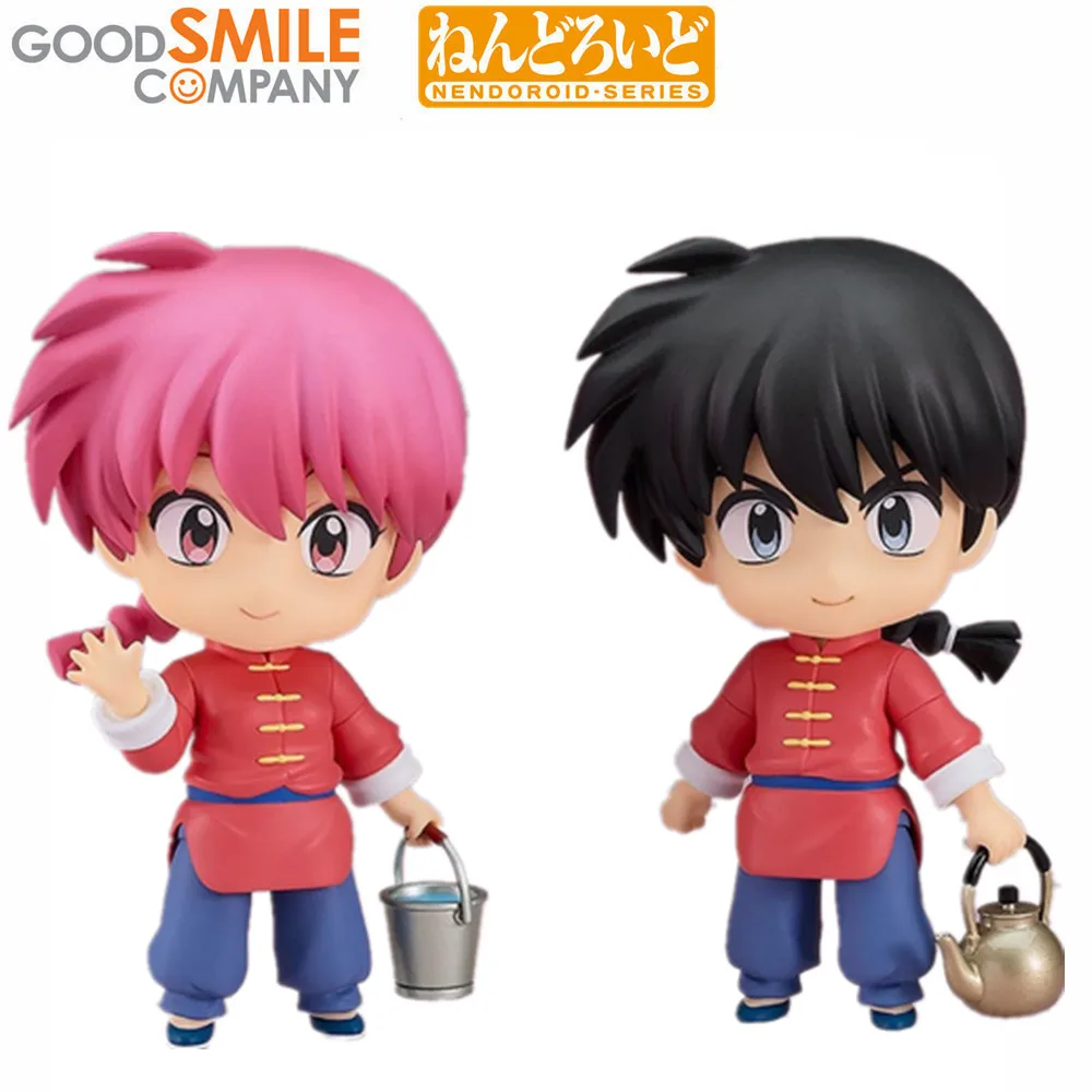 Original Ranma 1/2 Saotome Ranma Anime Figure Toys Kwaii #2690 #2691 Kwaii Q Ver. Action Figurine PVC Model Collection Doll