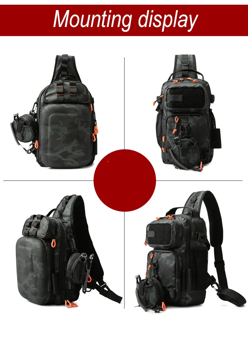Taktische Molle Tasche Angelschnur Hängen Tasche mit Köder Zangen Halter Mini Brieftasche Karte Schlüssel Pack Camping Wanderung Jagd Geldbörse – Detail 5