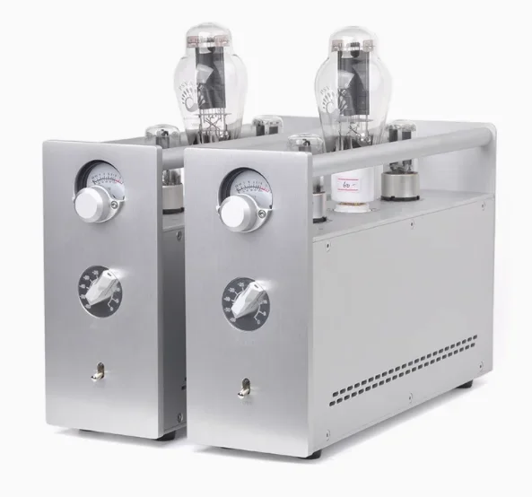 A80 300B Hifi Vacuum Tube Amplifier Home Theater Audio Class a Stereo Amplifier 2 Channel Audiophile Dual Mono Amplifier