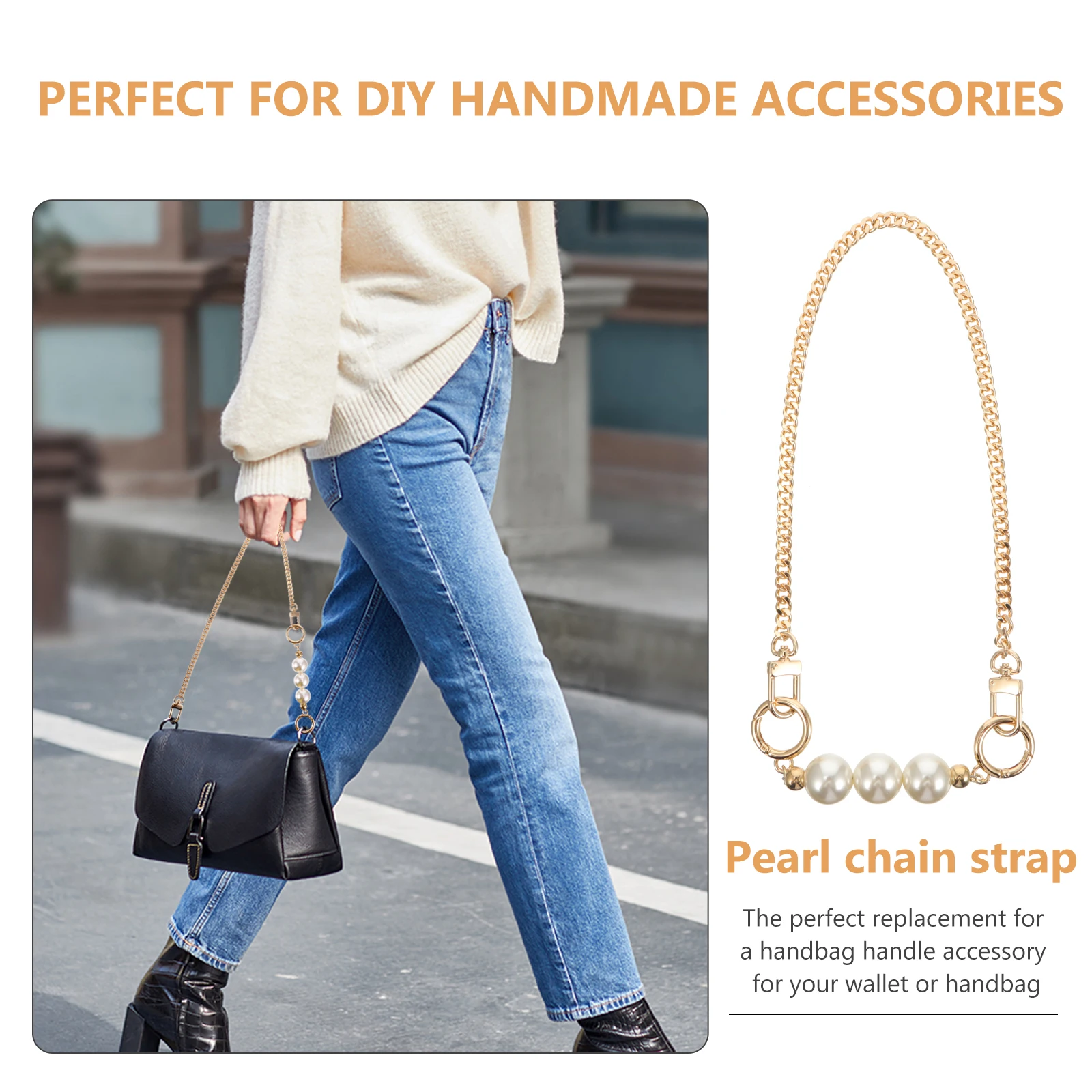 1 قطعة حزام الكتف المعدني ملحق الرجعية دائم استبدال حقيبة الزخرفية محفظة حقيبة يد سلسلة فريدة من نوعها