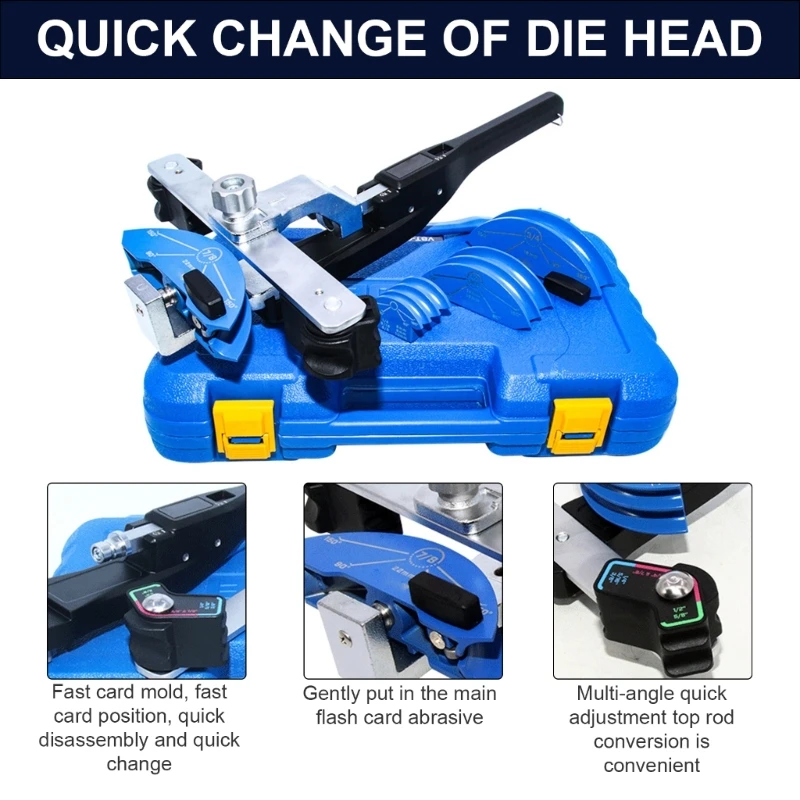 

Convenient 90° Manual Pipe Bender Perfect for Plumbing Repairs Renovations