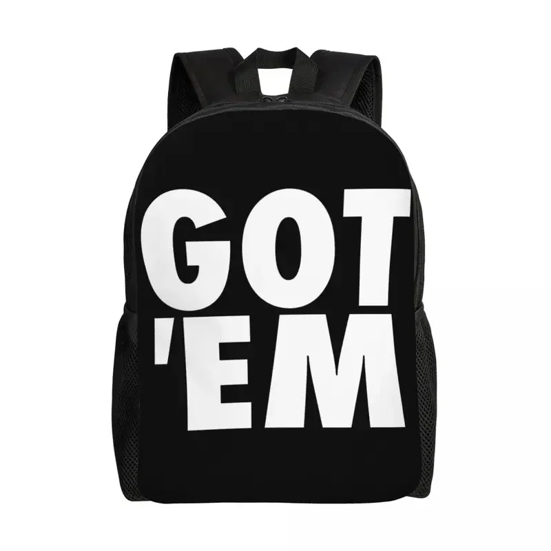 Got Em-mochila para ordenador portátil para hombre y mujer, bolsa informal para estudiantes universitarios