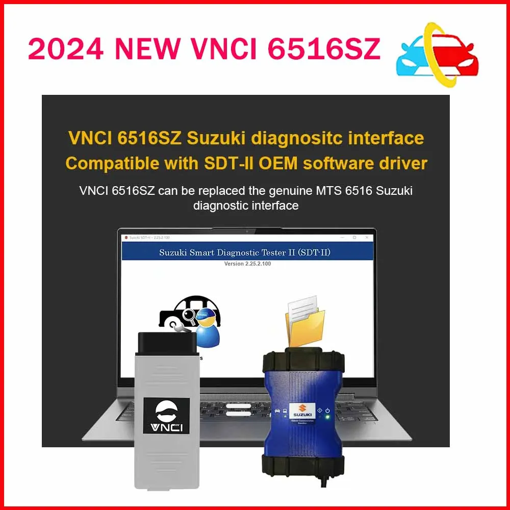 

VNCI 6516SZ all Su-zuki diagnostic Interface Compatible with SDT--II oe m Software Driver for programming/immobilizer