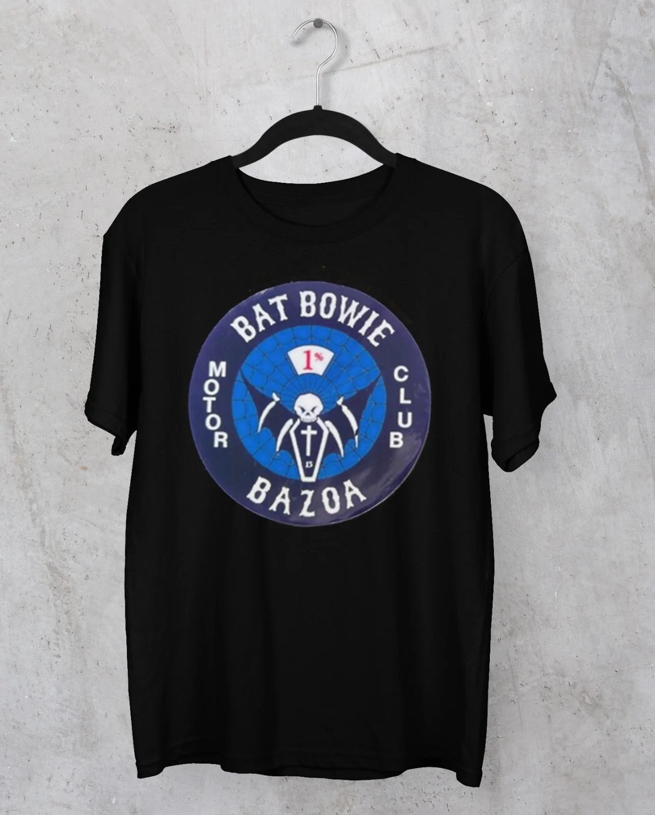 Bat Bowie black T-shirt All sizes 1F1002