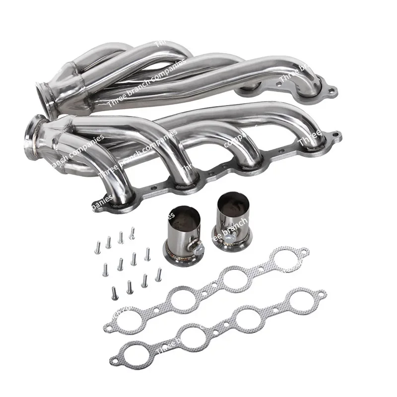 Car Modification Exhaust Pipe Surface Polishing Personalized Modification Stainless Steel Exhaust Manifold